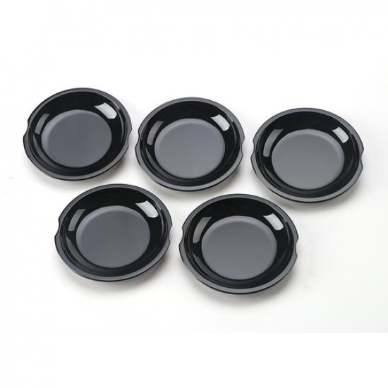 For Jeep Wrangler JK 07-17 Glossy Black ABS Interior Door Handle Bowl Cover Trim