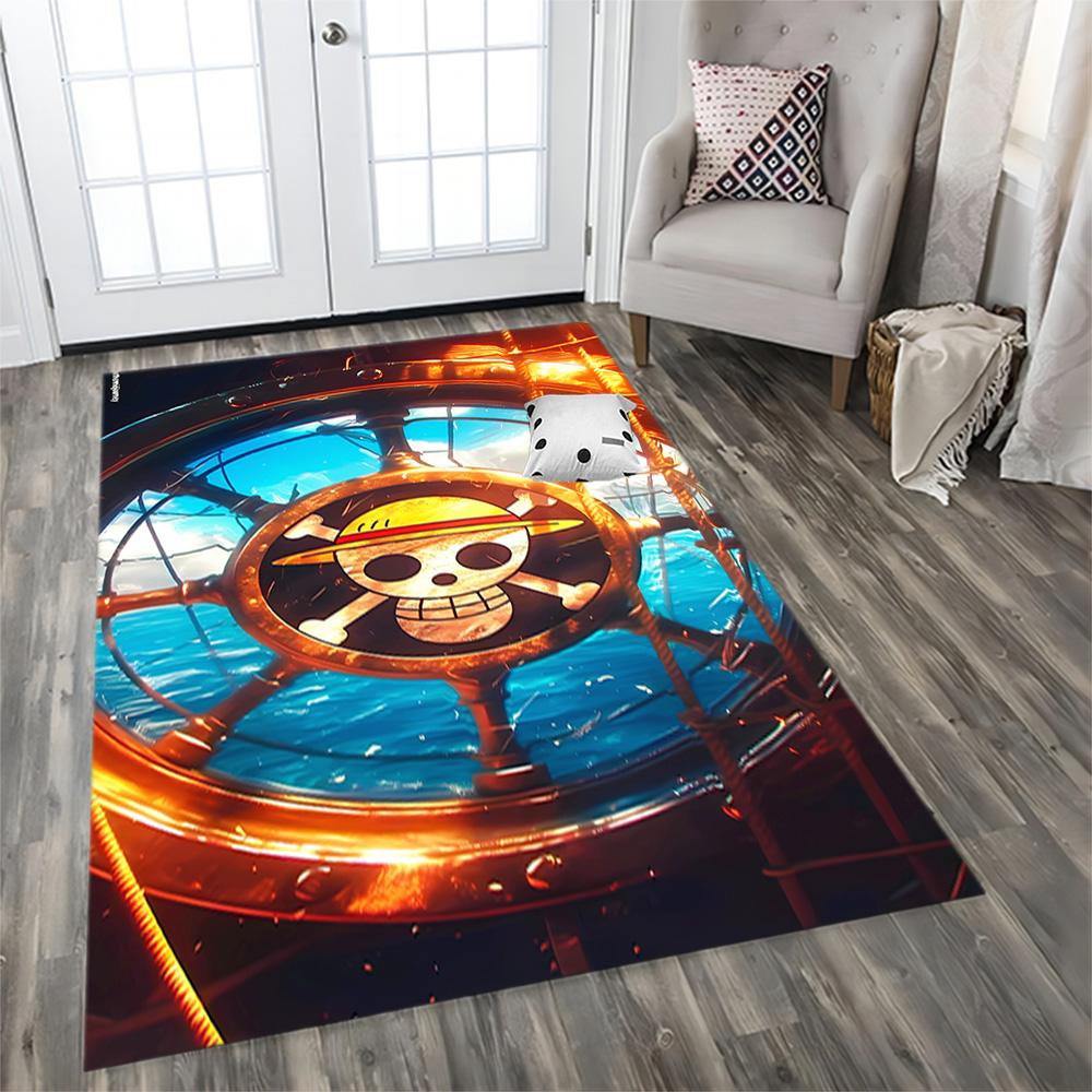 One Piece Adventure for Living Room Rug, Bedroom, Study Room, Hallway Decoration, Perfect for Home Decoration or Holiday Gifts