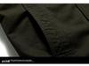 2024 Men's Casual Slim Fit Brown Cotton Work Jacket with Side Pockets & Zipper