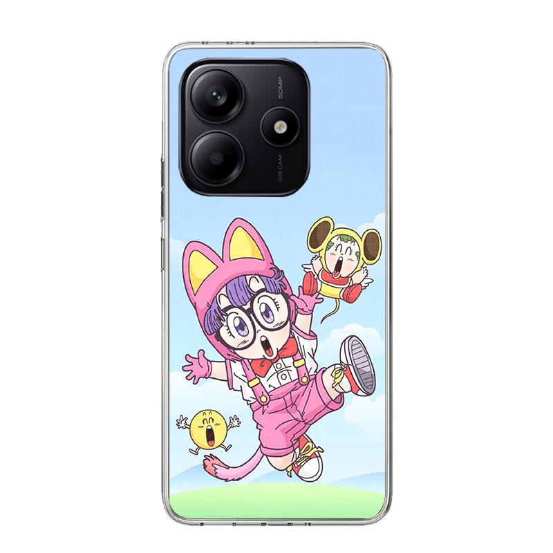 Arale Dr Slump Phone Case For Xiaomi Redmi Note 14 13 14S 12S 12 11S 11T 11E Pro Plus 10S 10 9S 9 Art Customized Coque Capa Redm