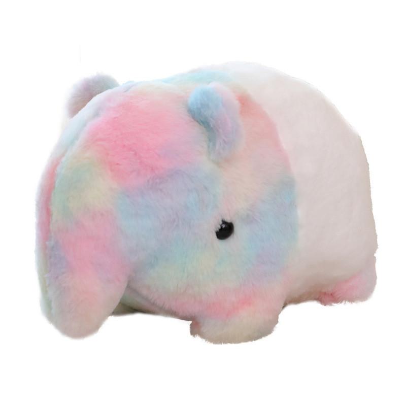 Rainbow Tapiridae Cartoon Plush Toys Cute Children Sleep Soothing Gift Dolls