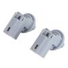 2Pcs Rear License Plate Lamp Holder Socket 90075‑60037 License Plate Light Plug Socket for Sienna Camry Corolla Matrix
