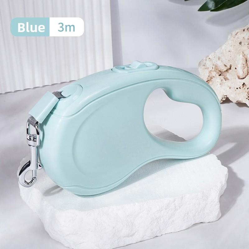 

Pet Traction Rope Automatic Retractable 3 Meters 5 Meters Solid Color Dog Supplies Medium and Small Dog Pet Traction Device