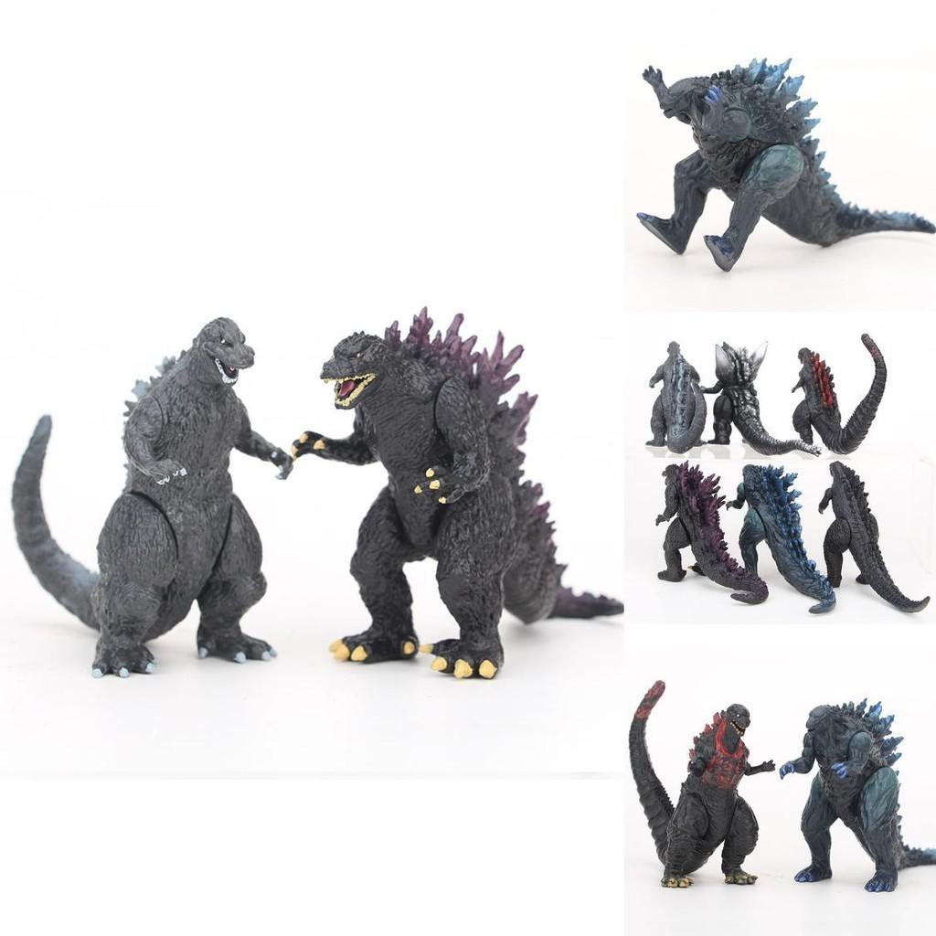 6pcs Exquisite Godzilla Monsters Movie Character Action Figure Doll Set For Fans