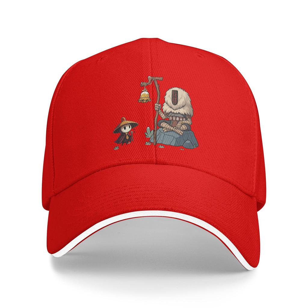 Unisex Sherma Meets Monoco Hollow Knight Silksong Outdoor Hat Spring  Adjustable Cap New Baseball Cap Hip Hop Snapback Hats