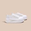 Thick-soled muffin shoes mesh woven breathable little white shoes women's summer outer wear hollow sports sandals