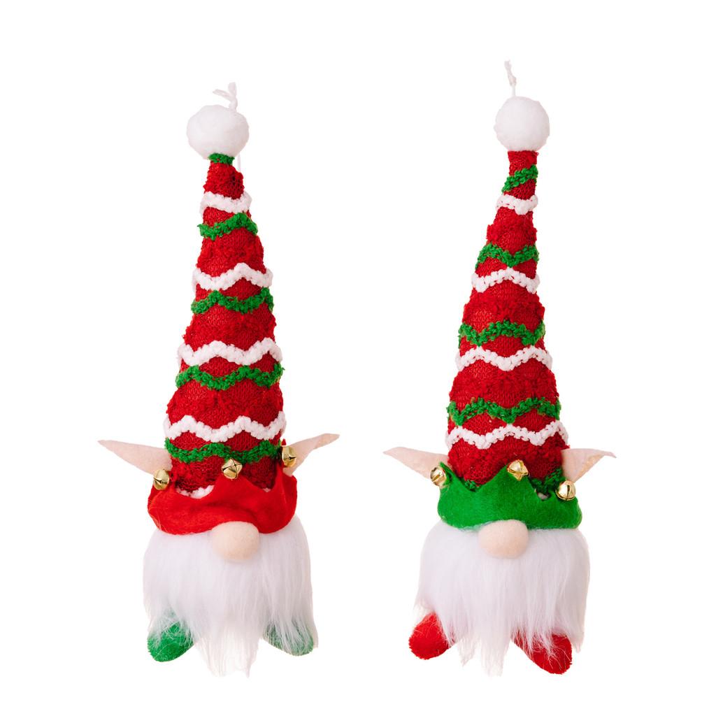 Adorable Battery Operated Light Up Christmas Elf Gnome Decor For Festive Holiday Cheer