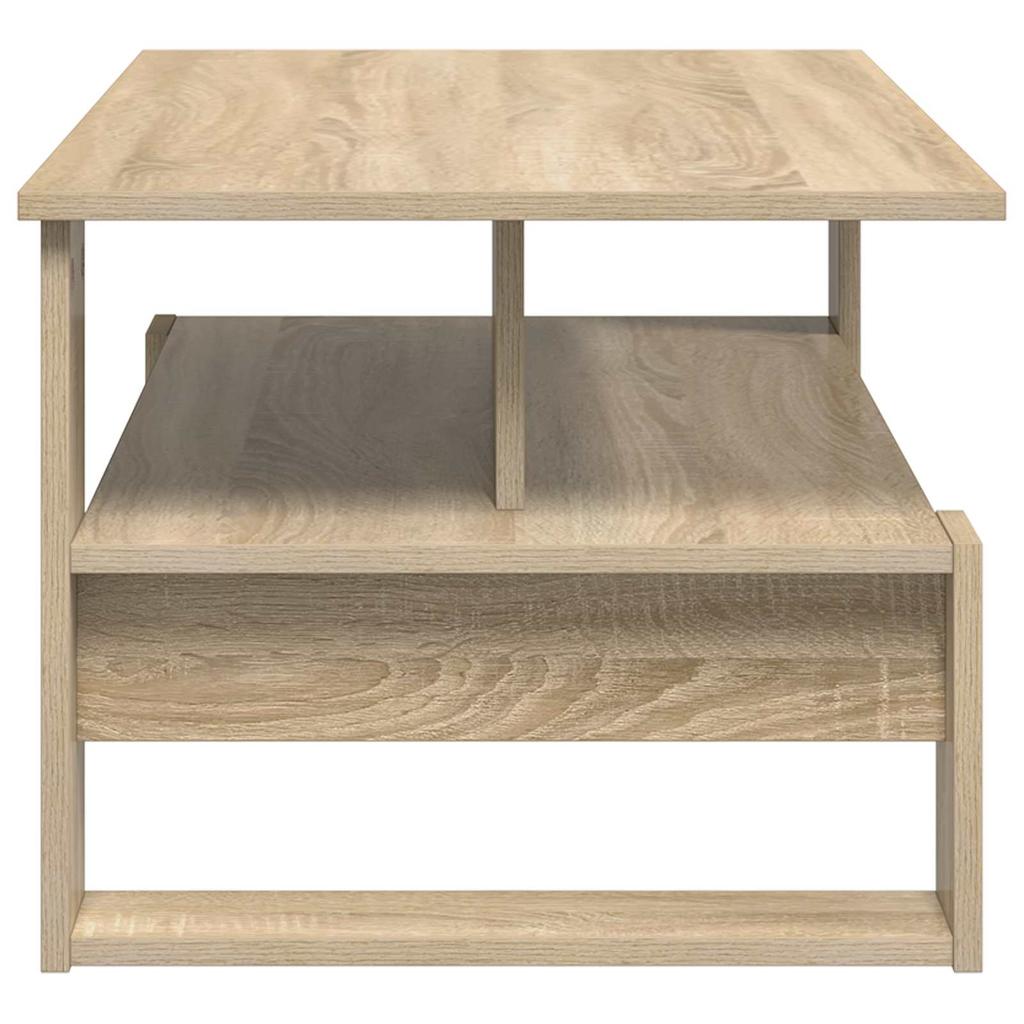 Coffee Table Sonoma Oak 90 x 50 x 40 cm Particleboard