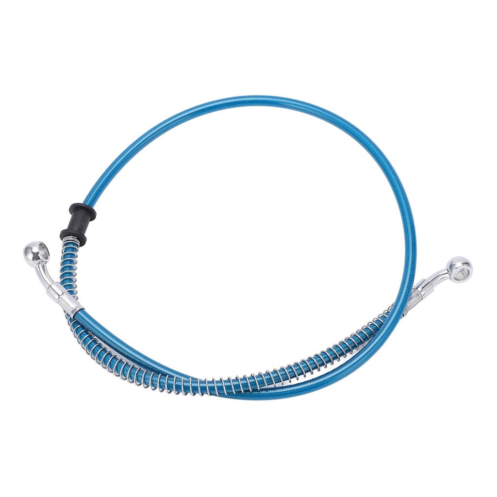 100cm Motorrad Bremsleitung Universal Blaustahl Bremsschlauch für Motocross Roller ATV Dirt Bike