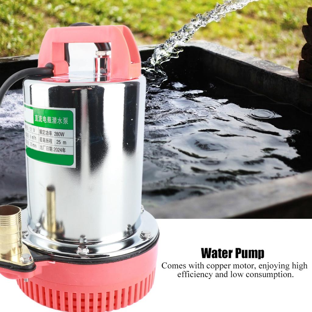 DC 12V Submersible Deep Well Water Pump Irrigation Water Pump