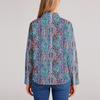Women's Shirt With Floral Print Buttons, Long Sleeved Casual Regular Shirt Blouses Casual Plus Size Basic Tops