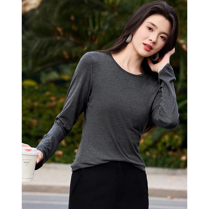 Demana Breathable Lyocell Blend Long Sleeve T-Shirt