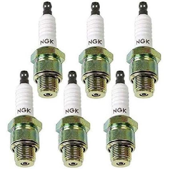 Set of 6 Spark Plugs Non Resistor BU8H / BU 8 H / 6431 (6)
