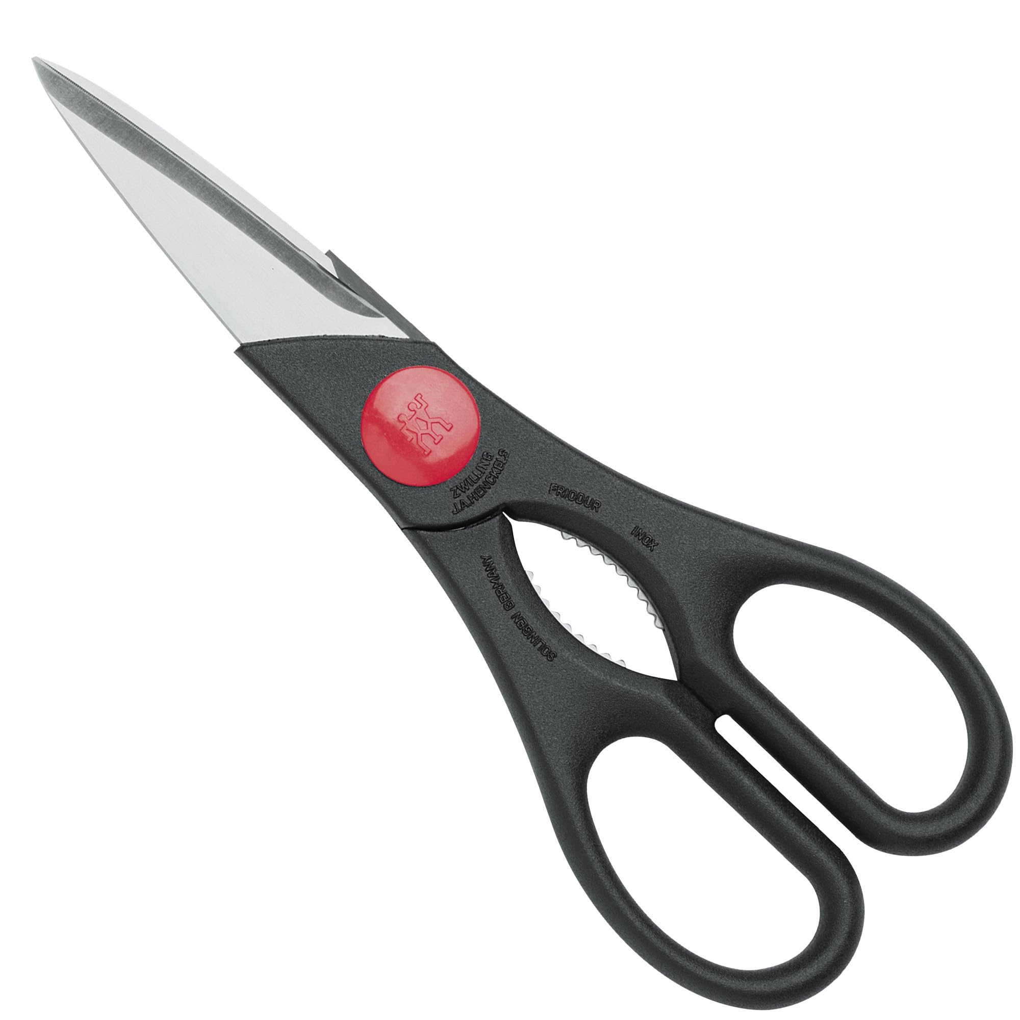 

ZWILLING Kitchen Stainless Steel Kitchen Scissors Japanese Twin Scissors, Black [Official Product] 43967-200 чорний