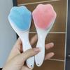1PC Face Wash Brush Internet Celebrity Soft Hair Deep Brush Silicone Manual Cat Claw Cleansing Brush Long Handle Artifact Dirt Face Cleansing Female