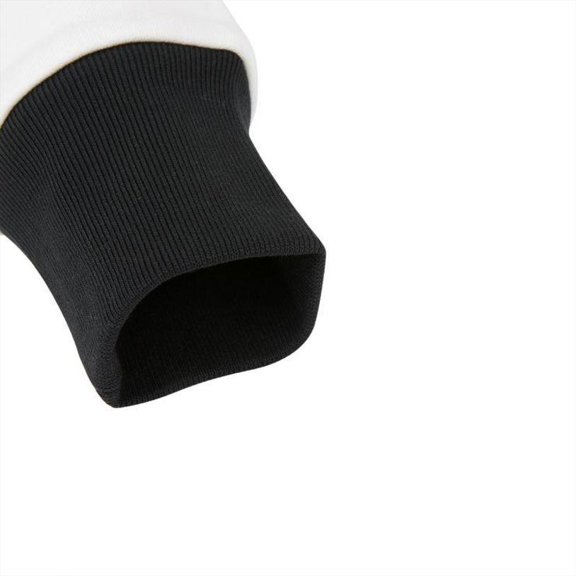 Vans Pullover Color Block Casual Comfortable Soft Versatile Sweatshirt Women tops White VN0A4UTIWHT