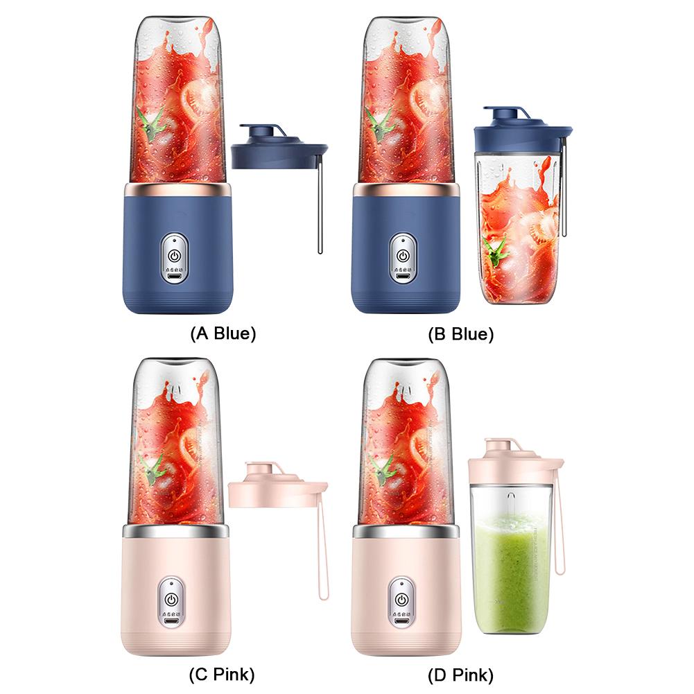 Tragbarer Entsafterbecher USB Wiederaufladbar 40W Frucht-Shakes Entsafter Mixer Automatisch Kleiner Elektrischer Entsafter Kabellos Smoothie Mixer