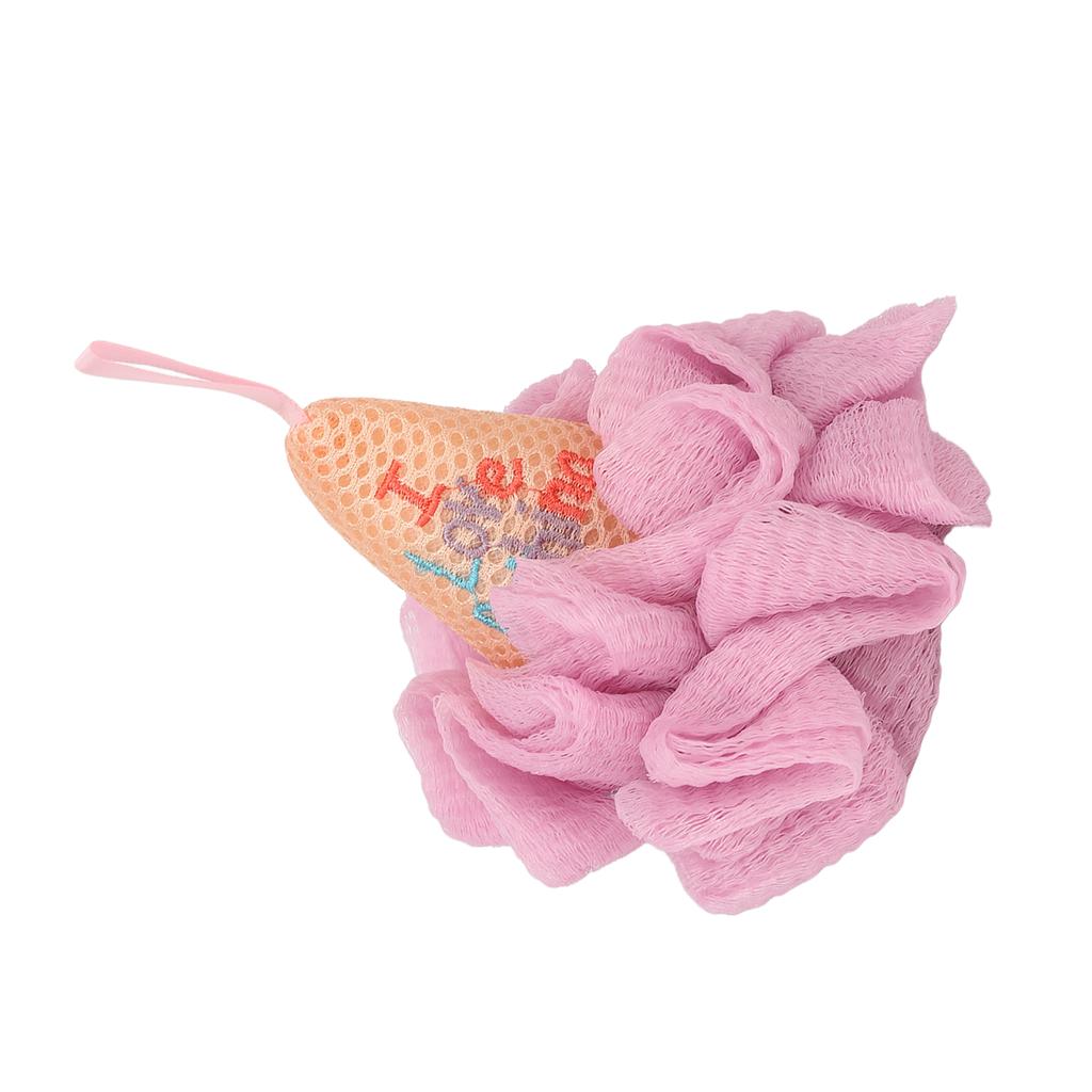 Bath Shower Sponge Ice Cream Shape Fine Mesh Elastic Dense Foaming Comfortable Body Wash Mesh for Women Men