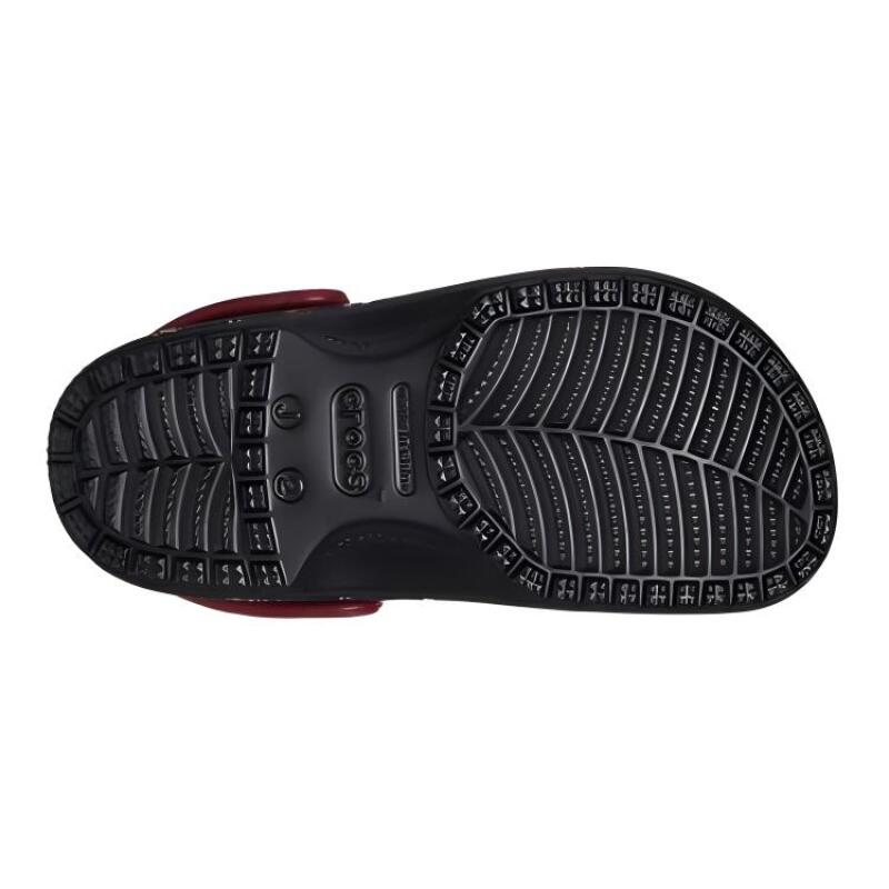 Crocs Comfortable, Breathable and Versatile Children's Sandals In Black and Red Children's Model