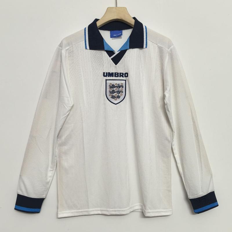 Camiseta retro de manga larga Camiseta de fútbol Real Madrid Manchester United Inglaterra Arsenal Portugal Inter de Milán AC camiseta réplica