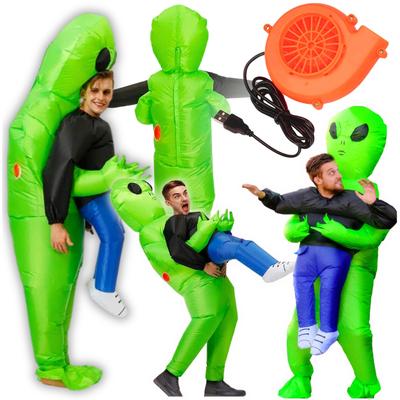 Alien Ufo Costume, Inflatable, Self-Inflating, Halloween Costume