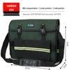 Durable Canvas Electrician Tool Bag - Multifunctional, Thickened Hardware Storage