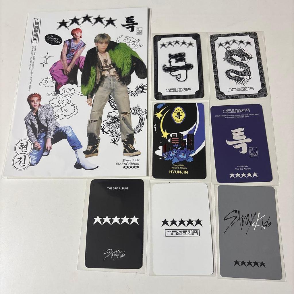 [USED] Stray Kids Hyunjin Trading Card Included As a Store Bonus