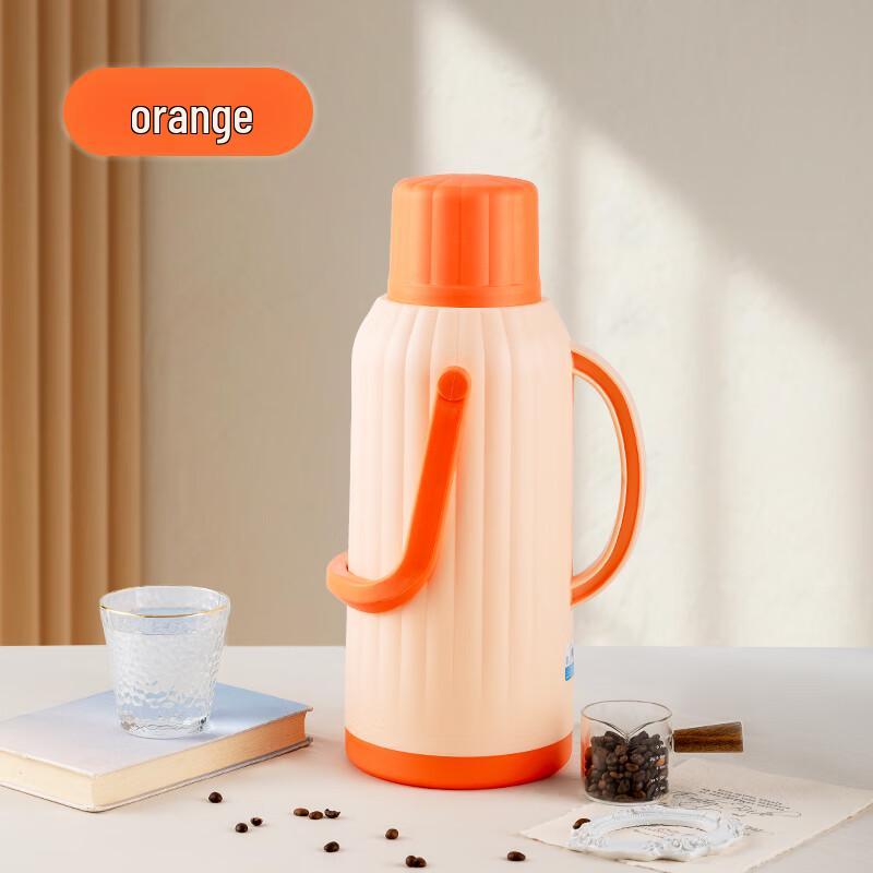 Wuzuo 3,2L Retro Glasemaillierte Thermoskanne