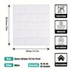 10-50pcs 38.5X35cm Self-Adhesive Imitation Brick Wallpaper Waterproof Moisture-proof Home Background Removable Wall Decoration