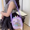 School Bag Children's Backpack Mini Pu Princess Sequined Shoulder Backpack Children's Accessories Bag Cartoon Change Bag