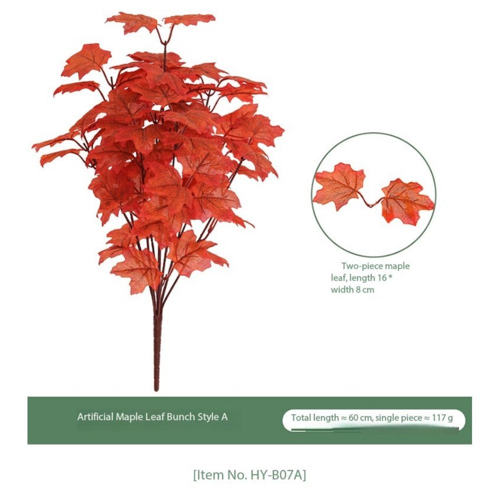 24 Inch Wholesale Artificial Withered Maple Branches Dry Branches for Scenic Design Bulk Order Factory Direct Ready Stock