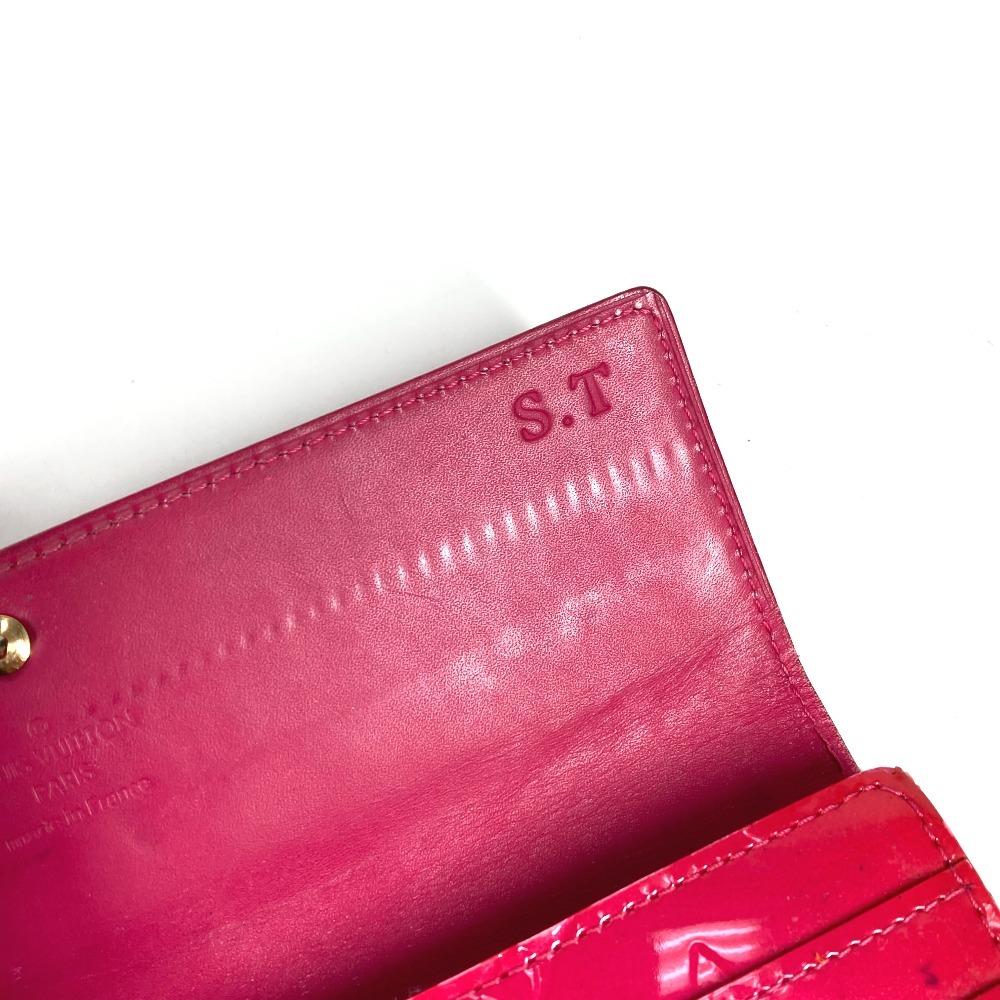 Louis Vuitton M93633 MonogramVernis Portefeuille Sarah bifold Long Wallet