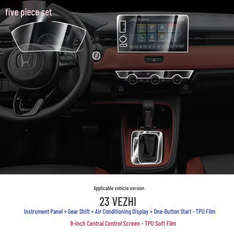 Honda Vezel Interior Protective Film & Headlight Film Kit