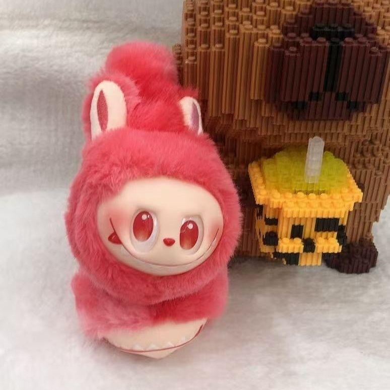 LABUBU Cartoon Winter Plush Ear Warmer, Cold Proof and Warm for Children, Universal Ear Set with Imitation Fur Fabric