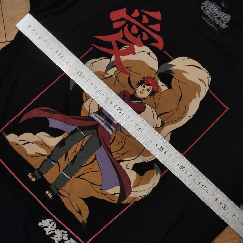 [USED] Official Overseas Large Vintage T-Shirt Gaara 00s Naruto