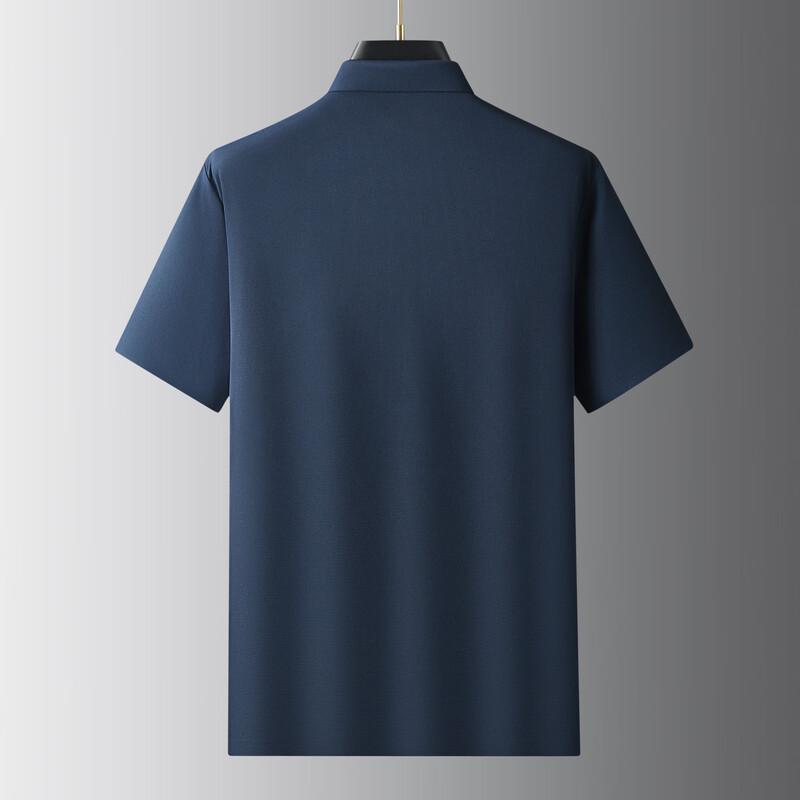 Men's Plus Size Ice Silk Polo Shirt