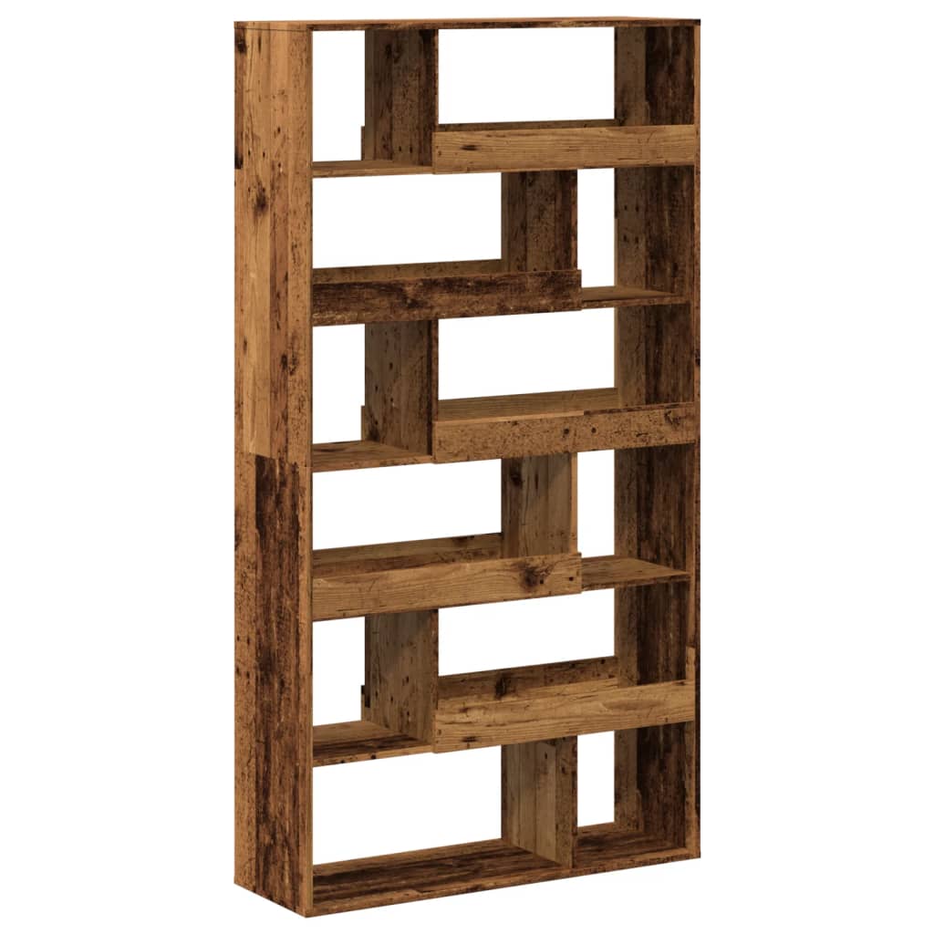Raumteiler mit Vintage-Holzoptik 100 x 33 x 187,5 cm Holzwerkstoff