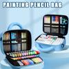 Portable Colored Pencil Pouch Cartoon Painting Pencil Bag Student Pen Bag  Art Supplies