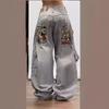 Y2K Gradient Loose Straight-Leg Unisex Jeans