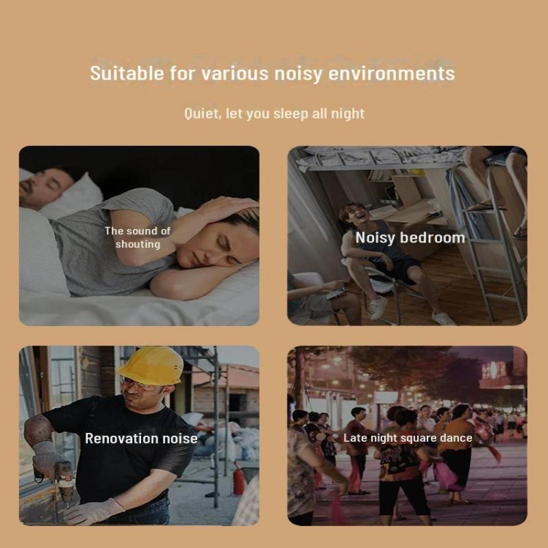 Univerzální chrániče sluchu izolující hluk s maskou na oči pro spánek a venkovní zimní sporty - suchý zip a samet pro muže a ženy