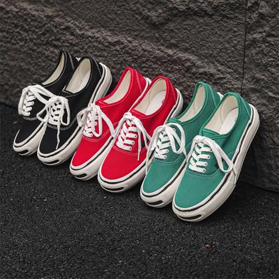 New Classic Open Smile Low-top Canvas Shoes Sports and Leisure Men's Shoes Niche 3D Transfer Board Shoes Men's X306