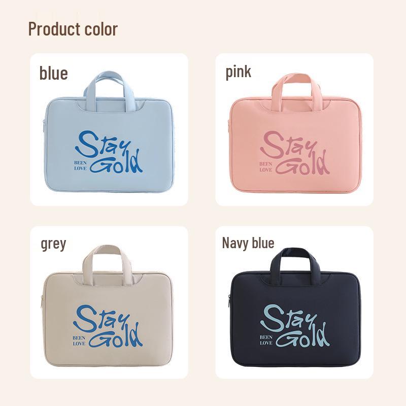 Runhui Sparkle Handheld Laptop Bag for 14-16 Inch Laptops