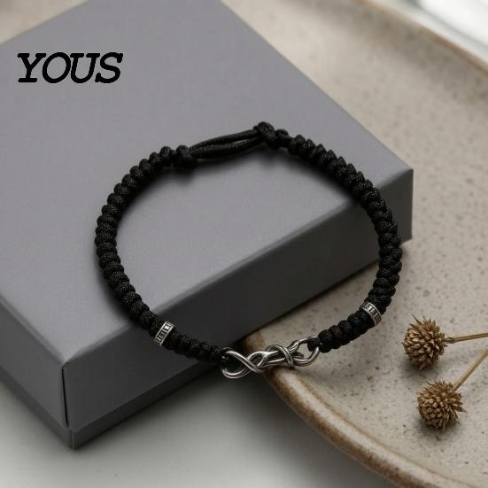 Meaningful Token of Love Braided Bracelet for Men Women, Handmade Adjustable String Simple Personality Bracelets Bracelet, Boho Romantic Woven
