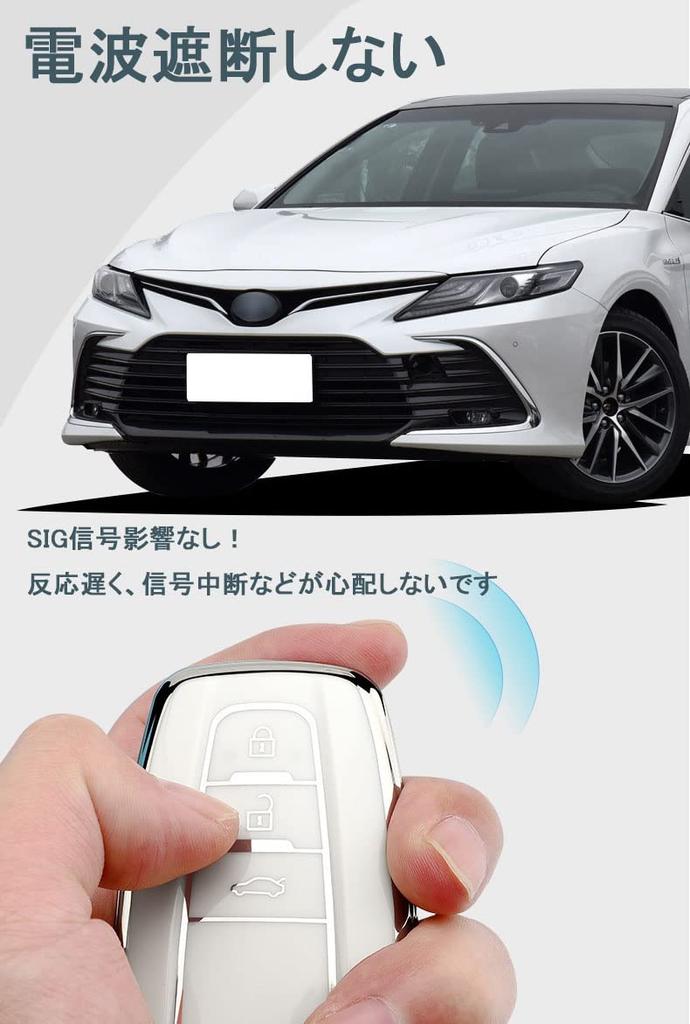 Yinki Toyota C-HR Prius 50 Series New Model Corolla RAV4 Smart Key Case for