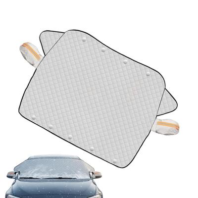 Windshield Cover For Ice And Snow 4-Layer Protector With Storage Bag Snow Cover Protector For Indoor Outdoor SUVs Trucks