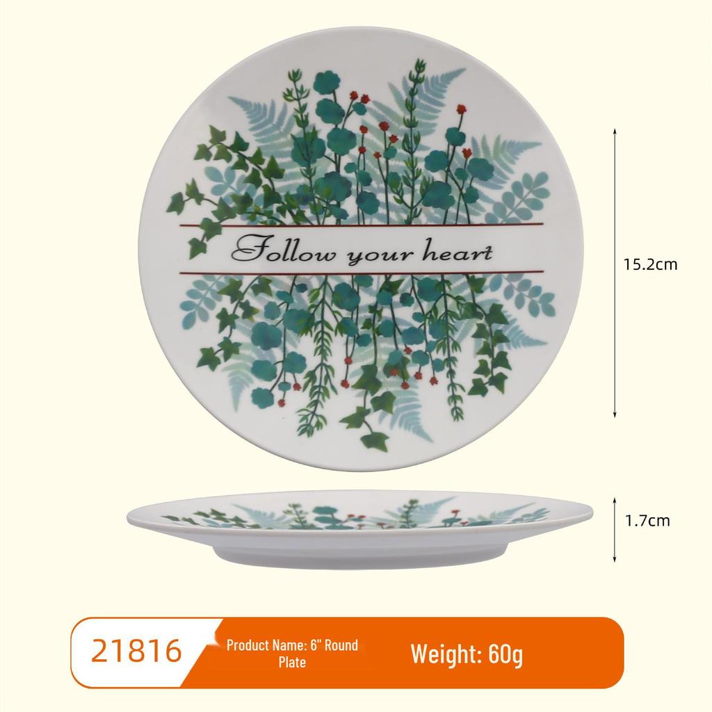 Creative Melamine Ramen, Luosifen, Mala Tang Bowl & Dish Set - National Tide Style