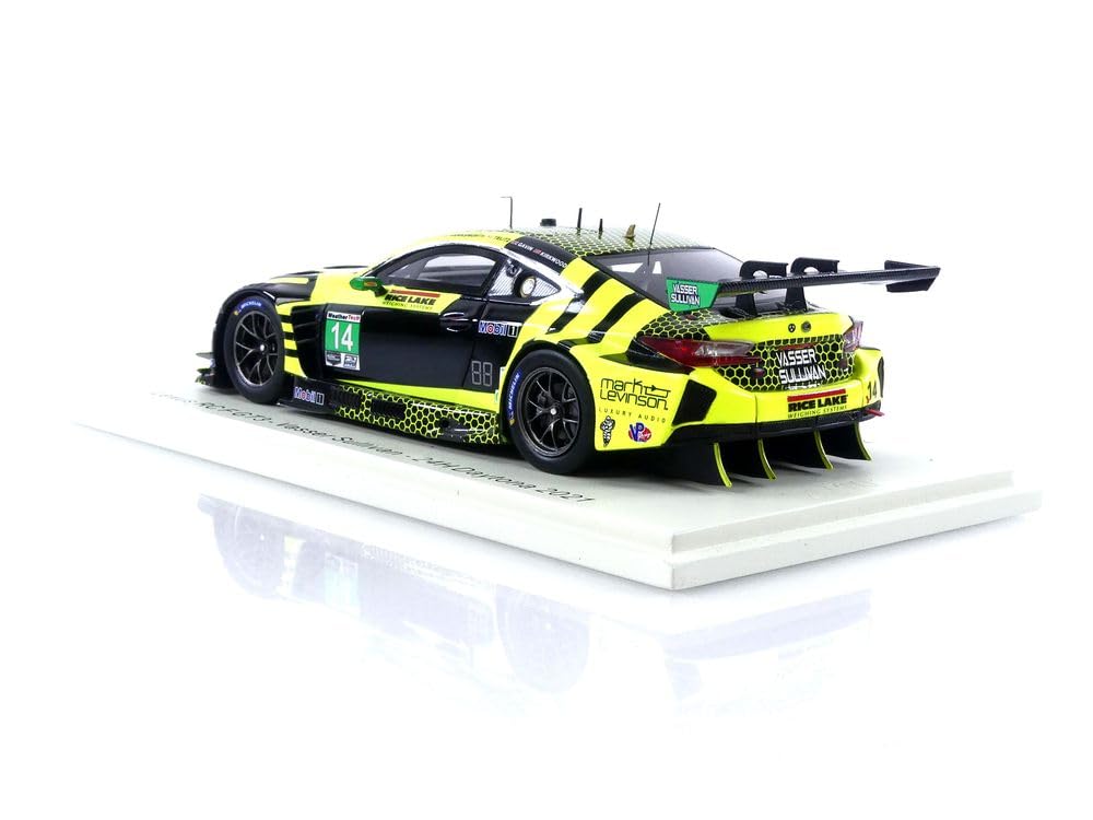 Spark National Model Lexus RC F GT3 2021 Daytona 24H Hawksworth 1/43 #14 A. Telitz/O. Gavin/K. Kirkwood/J.
