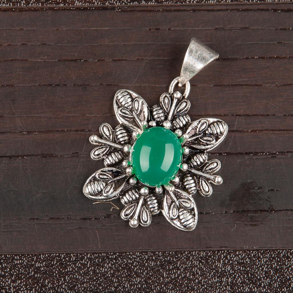 Asthenic Multi Gemstone Pendant, 925 Sterling Silver Jewelry, Handmade Pendant CP-10