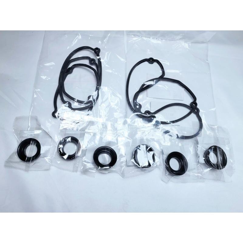6G75 Valve Chamber Gasket Oil-Resistant Rubber Sealing Ring Spark Plug Seal For Pajero Montero V87W V97W DK4A MN137773 MD198128