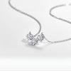 Gentle Style Five-pointed Star Necklace Star Earring Super Fairy Ear Piercing Earrings Necklace Women's New Trend